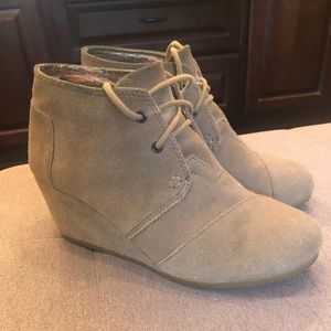 TOMS Desert Taupe Wedge